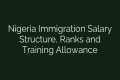 Nigerian Immigration Salary Structure & Ranks